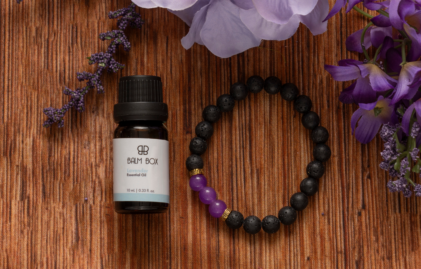 Lovely Lavender Essential Oil & Diffuser Bracelet