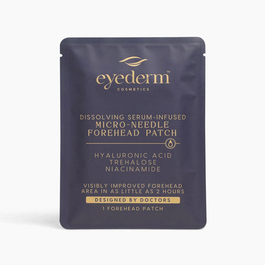 Microneedle Forehead Patches - Hyaluronic Acid Treatment for Fine Lines & Wrinkles