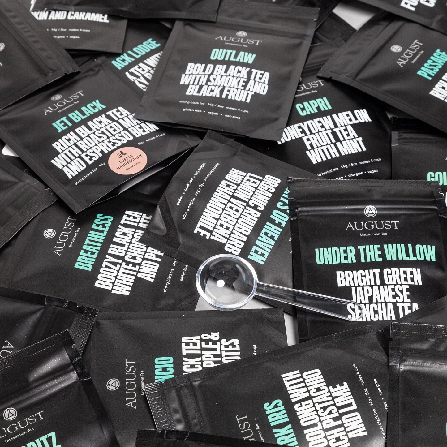 30 Tea Sampler Set - Deluxe Loose Leaf Tea Collection (120 Cups)