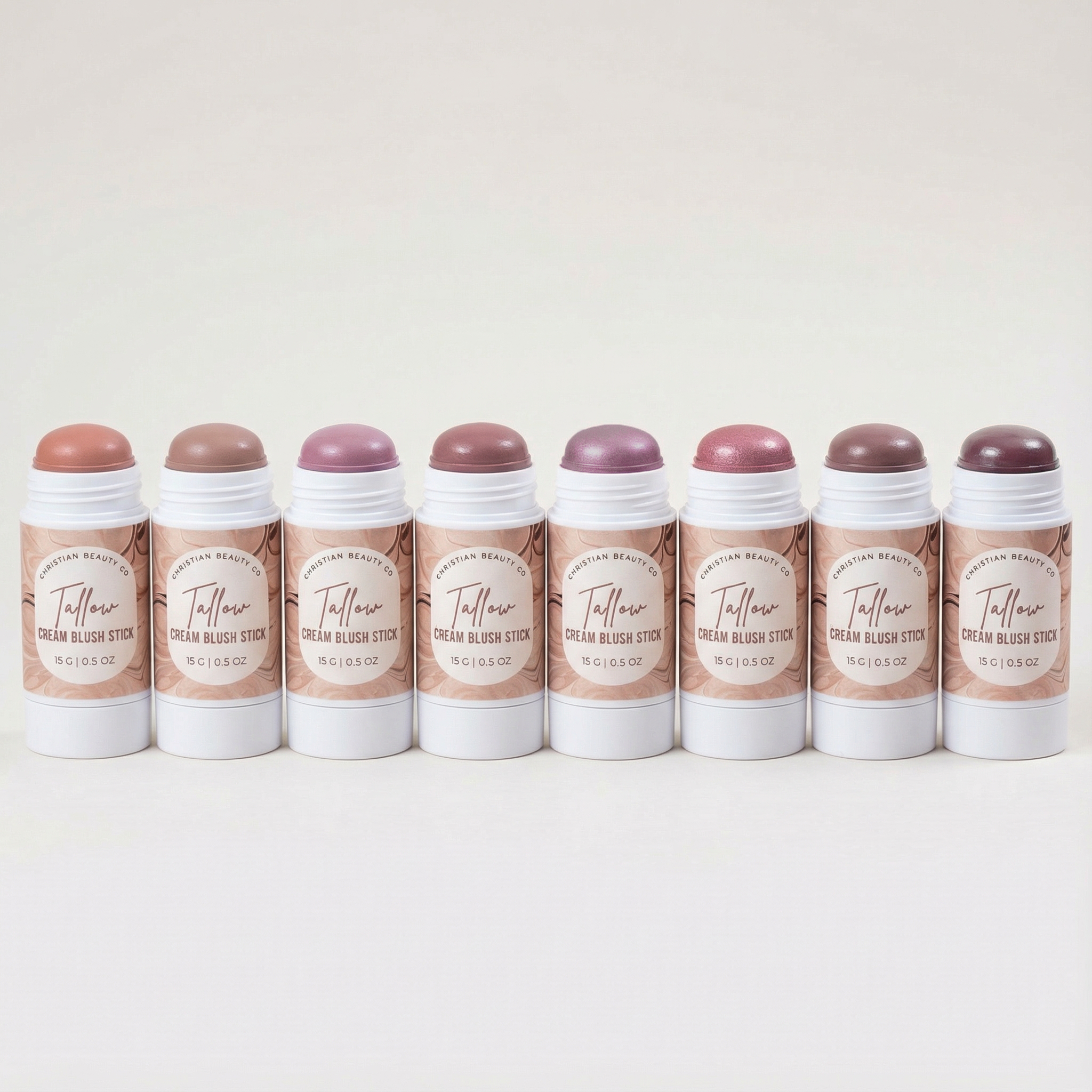 Tallow Cream Blush Stick | Buildable Color with Grass-Fed Tallow