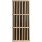 2-Person Carbon Infrared Sauna - Canadian Hemlock with Premium Audio