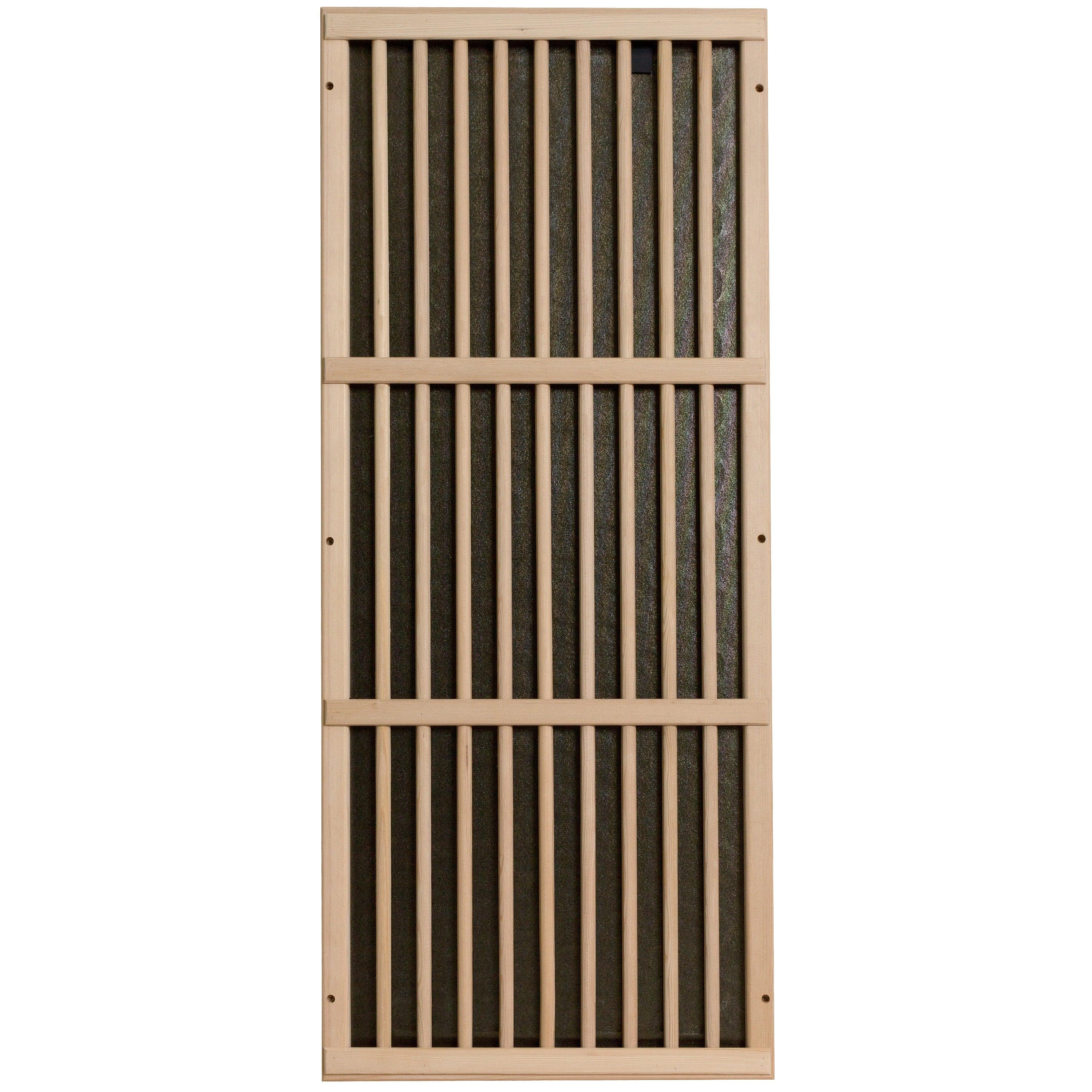 2-Person Carbon Infrared Sauna - Canadian Hemlock with Premium Audio