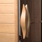 2-Person Carbon Infrared Sauna - Canadian Hemlock with Premium Audio