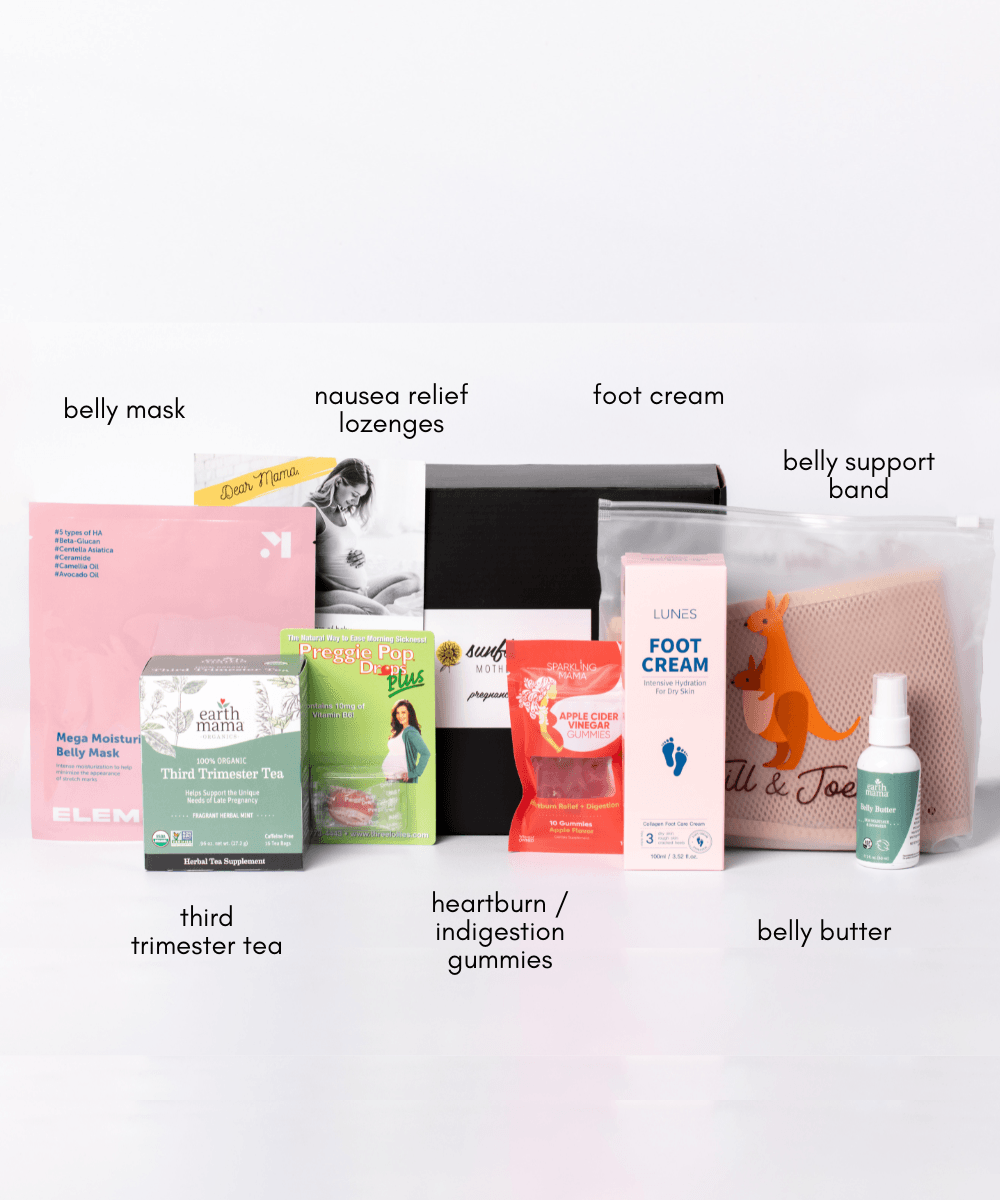 Sunflower Motherhood Pregnancy Box - Expecting Mom Care Package
