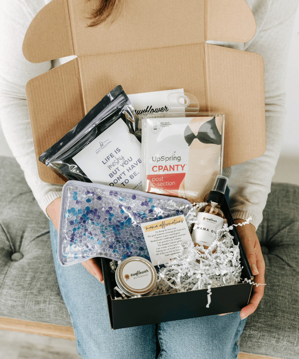 Sunflower Motherhood C-Section Care Box - Essential Kit