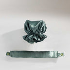 Satin Heatless Curler + Satin Wrap - No-Heat Hair Styling