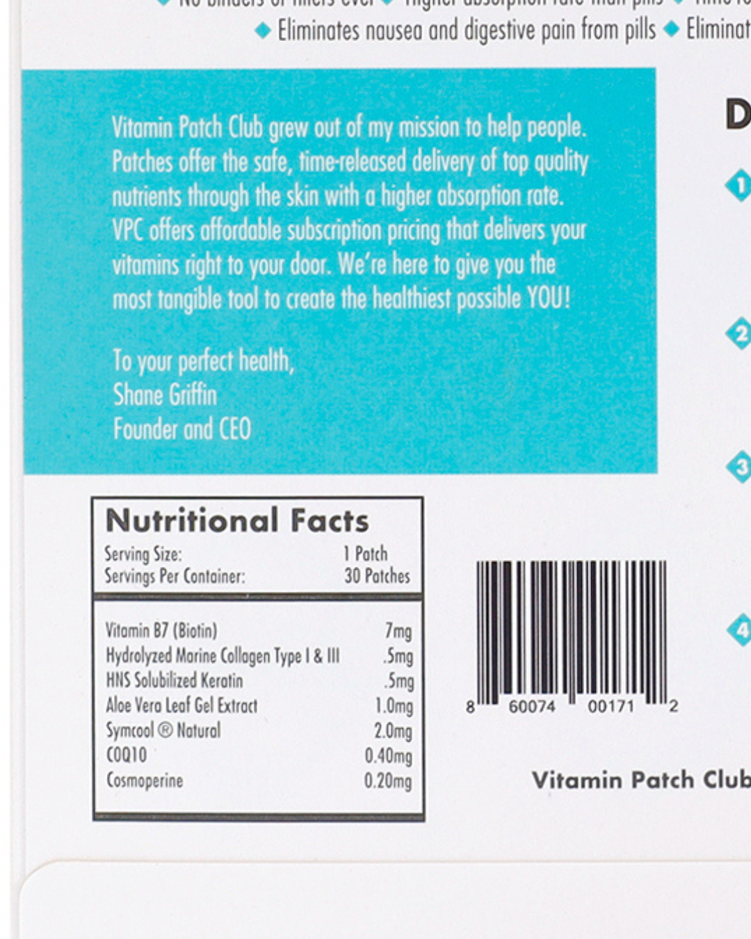 Beauty Vitamin Patch