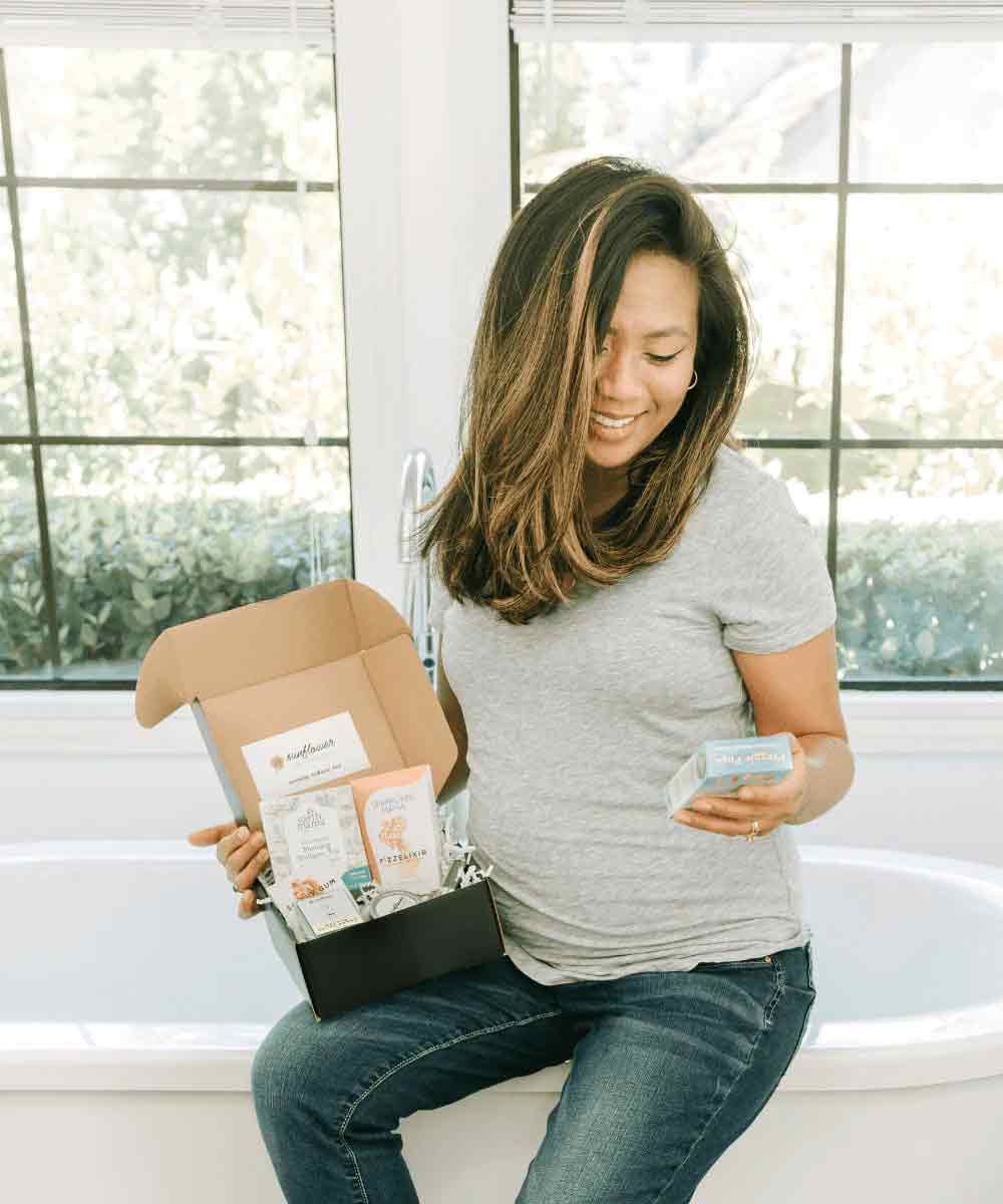 Sunflower Motherhood Morning Comfort Gift Box