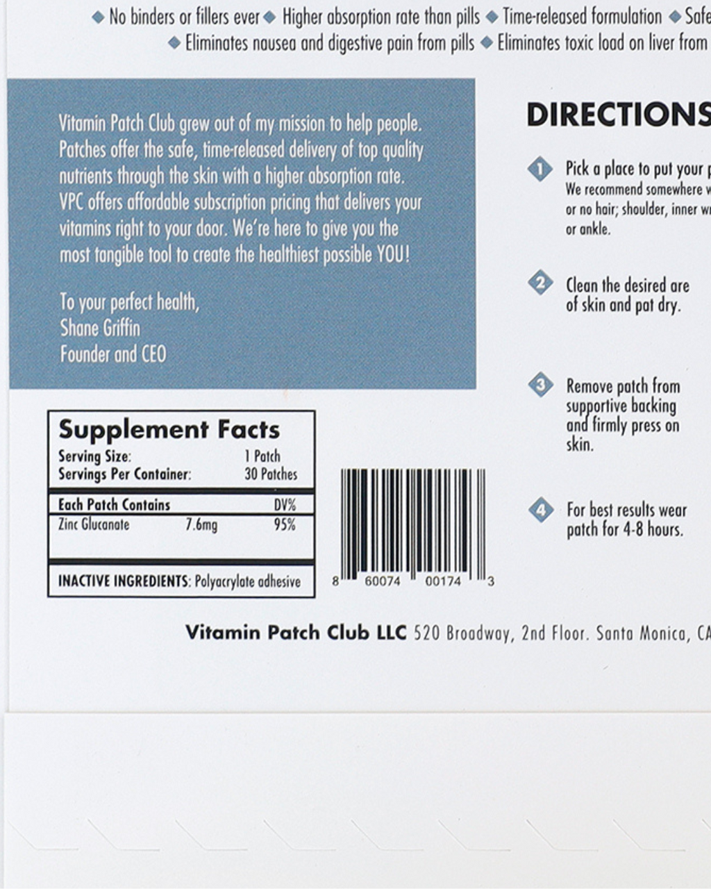 Restore Vitamin Patch