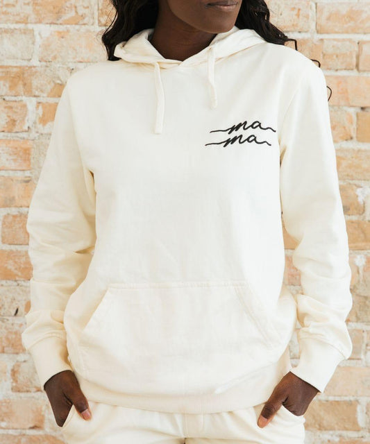 Sunflower Motherhood Mama Hooded Sweatshirt - Soft Fleece Hoodie