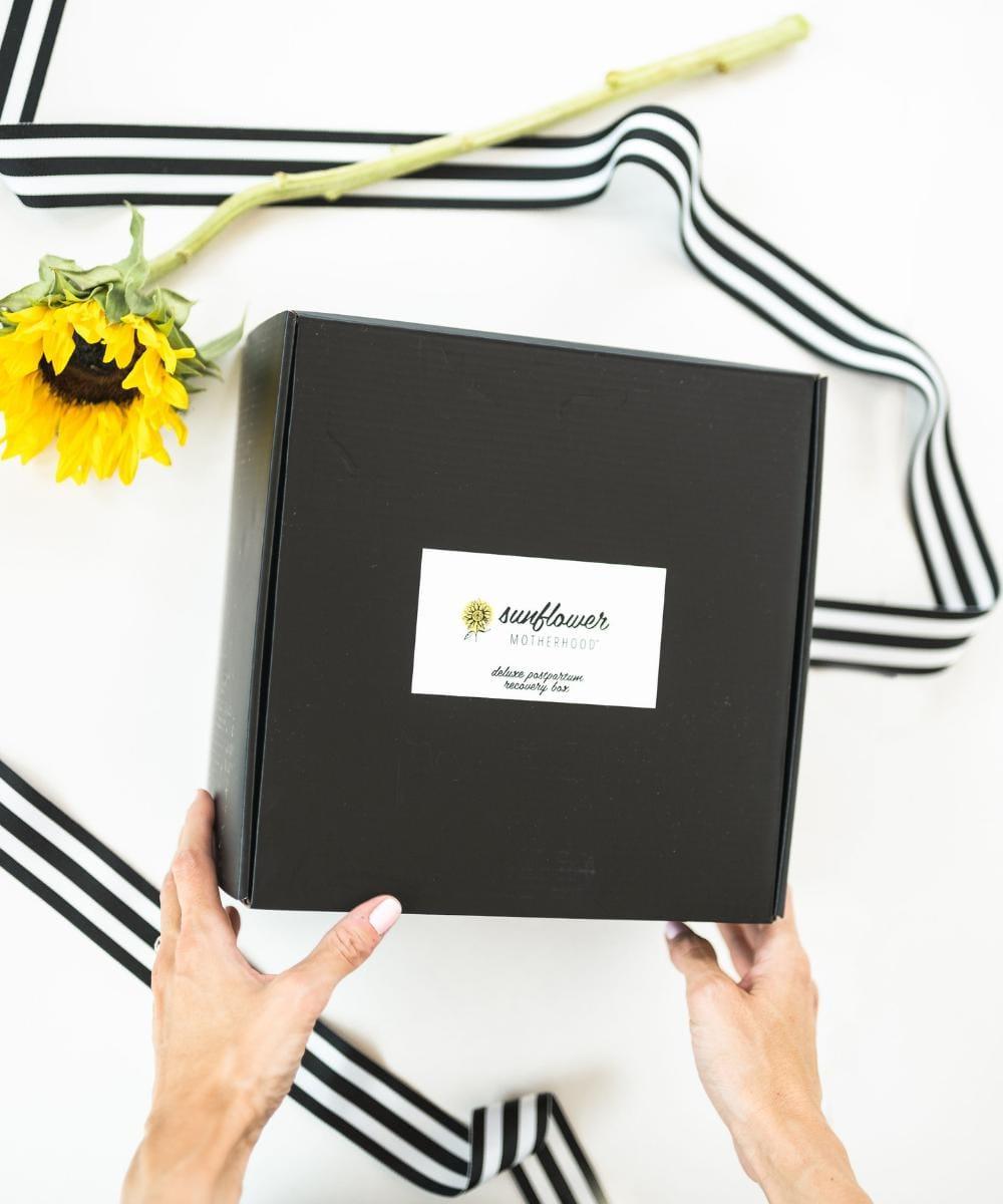 Sunflower Motherhood Deluxe Postpartum Recovery Box - Award-Winning Care Kit