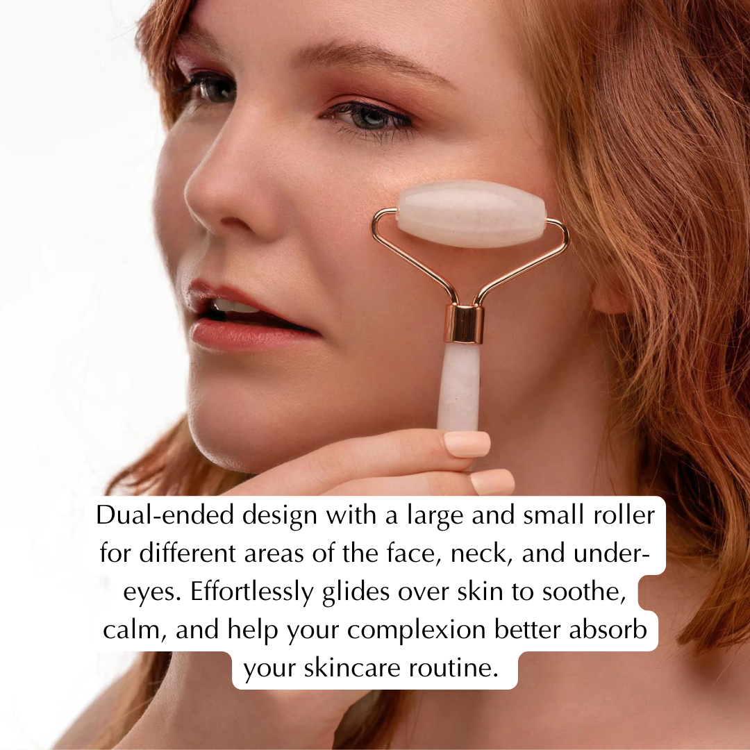 Rose Quartz Facial Roller