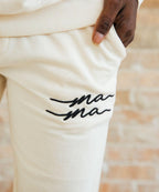 Sunflower Motherhood Mama Joggers - Soft Fleece Sweatpants