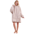 Oversized Wearable Blanket Hoodie - Faux Fur Fleece
