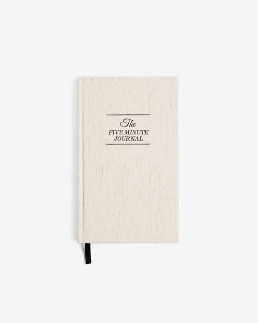 The Five Minute Journal - Original Linen | Daily Gratitude & Mindfulness Planner