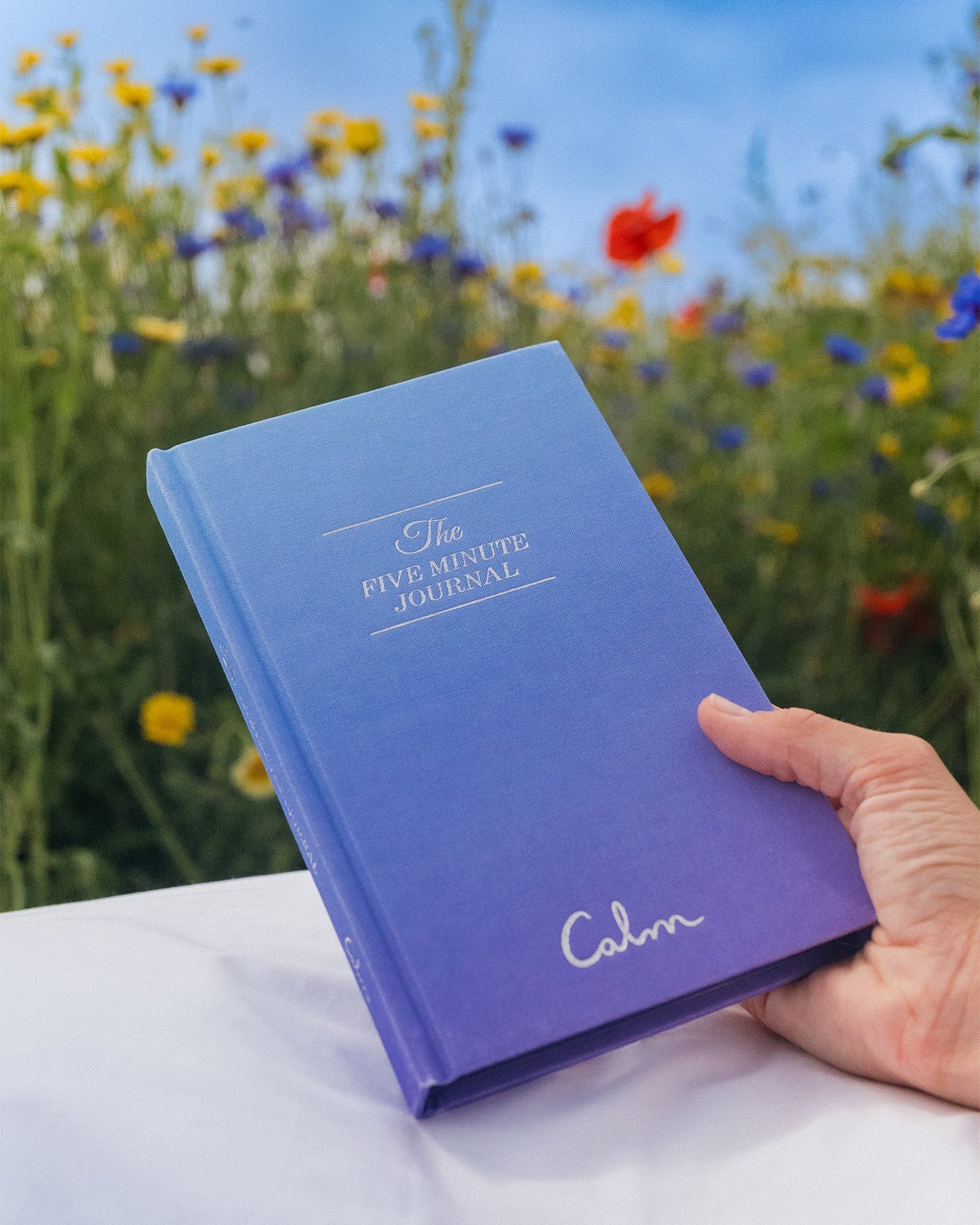 Calm x The Five Minute Journal | Daily Gratitude & Sleep Wellness Planner
