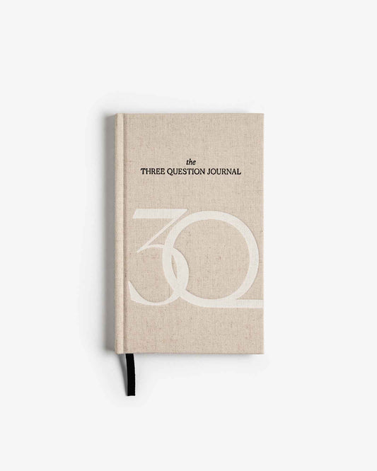 The Three Question Journal - Exclusive | Daily Self-Discovery & Reflection Journal