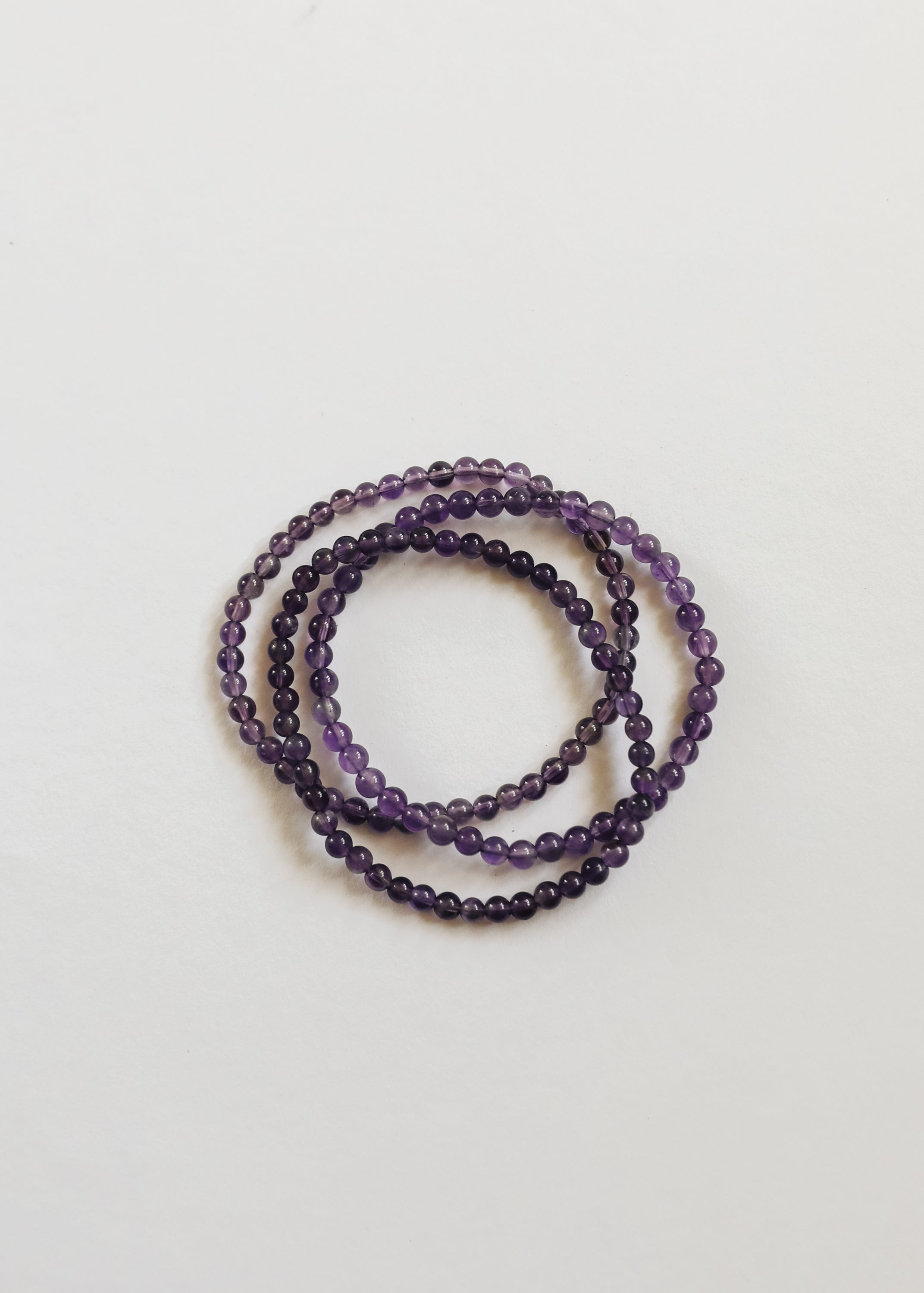 Polished Amethyst Bracelet