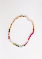 Natural Gemstone Necklace with 14k Gold Filled Toggle - Sandbar