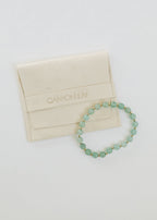 Aventurine Gemstone Bracelet - 14K Gold Filled Beaded Stretch Bracelet