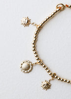 14k Gold Filled Beaded Bracelet or Anklet