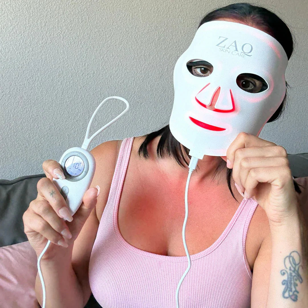 LED Face Mask | Red & Blue Light Skin Care Device