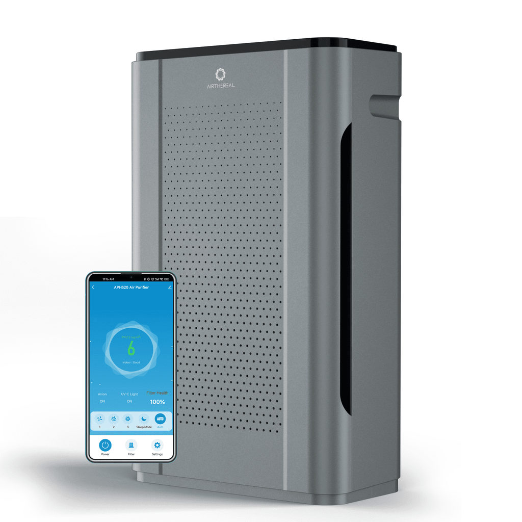Airthereal AGH320 Smart WiFi Air Purifier - True HEPA H13 Filter