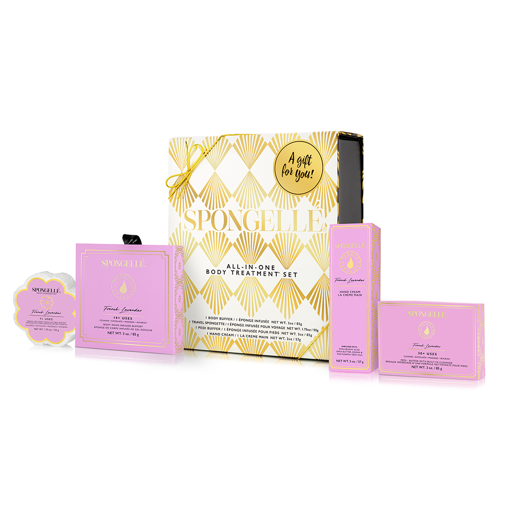 French Lavender Daisy Gift Set