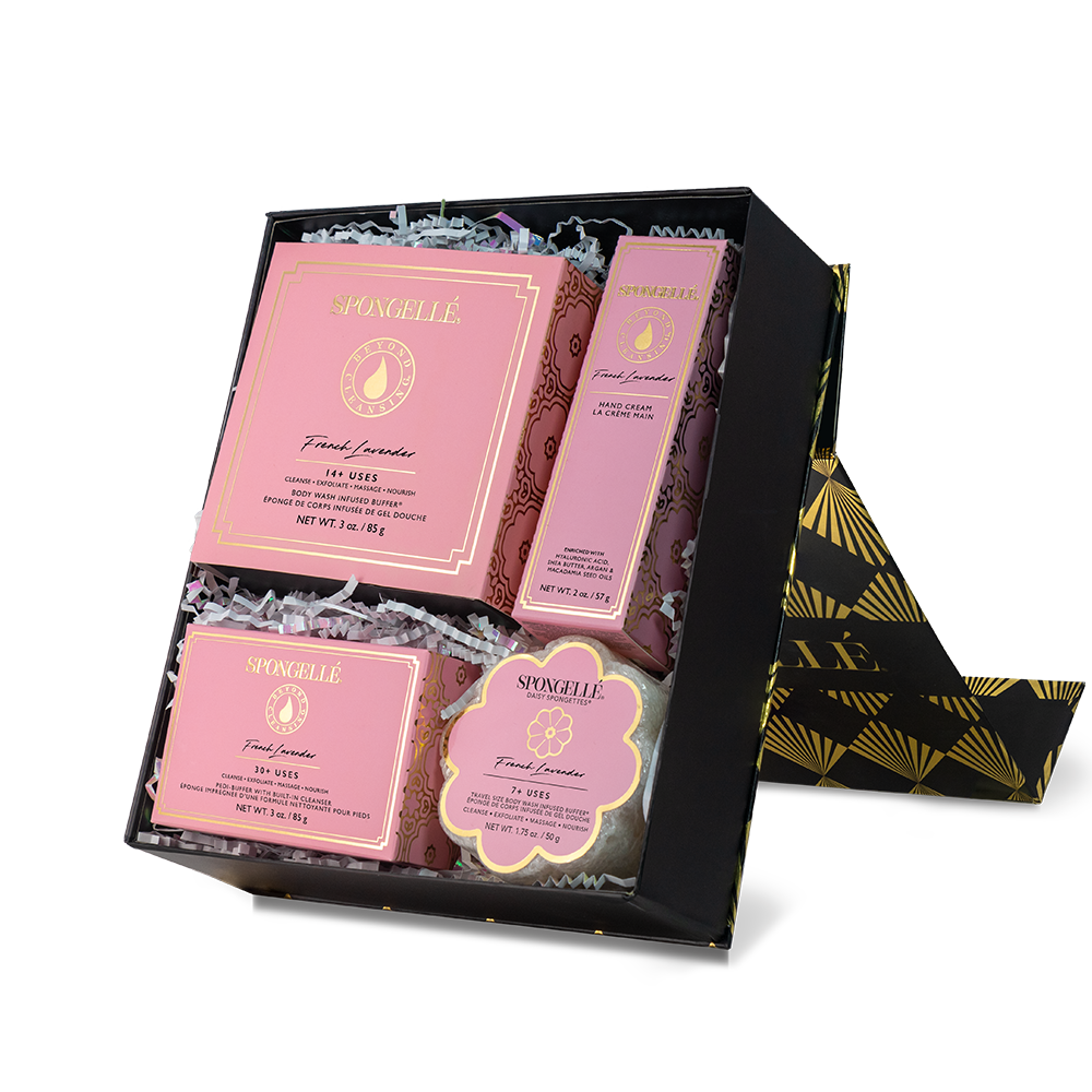 French Lavender Daisy Gift Set