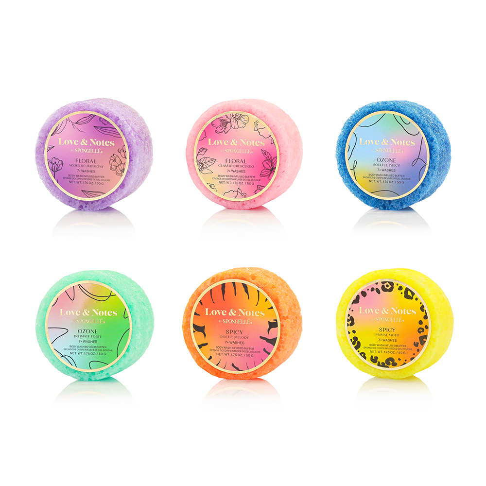 Love and Notes Spongette Assorted Pack