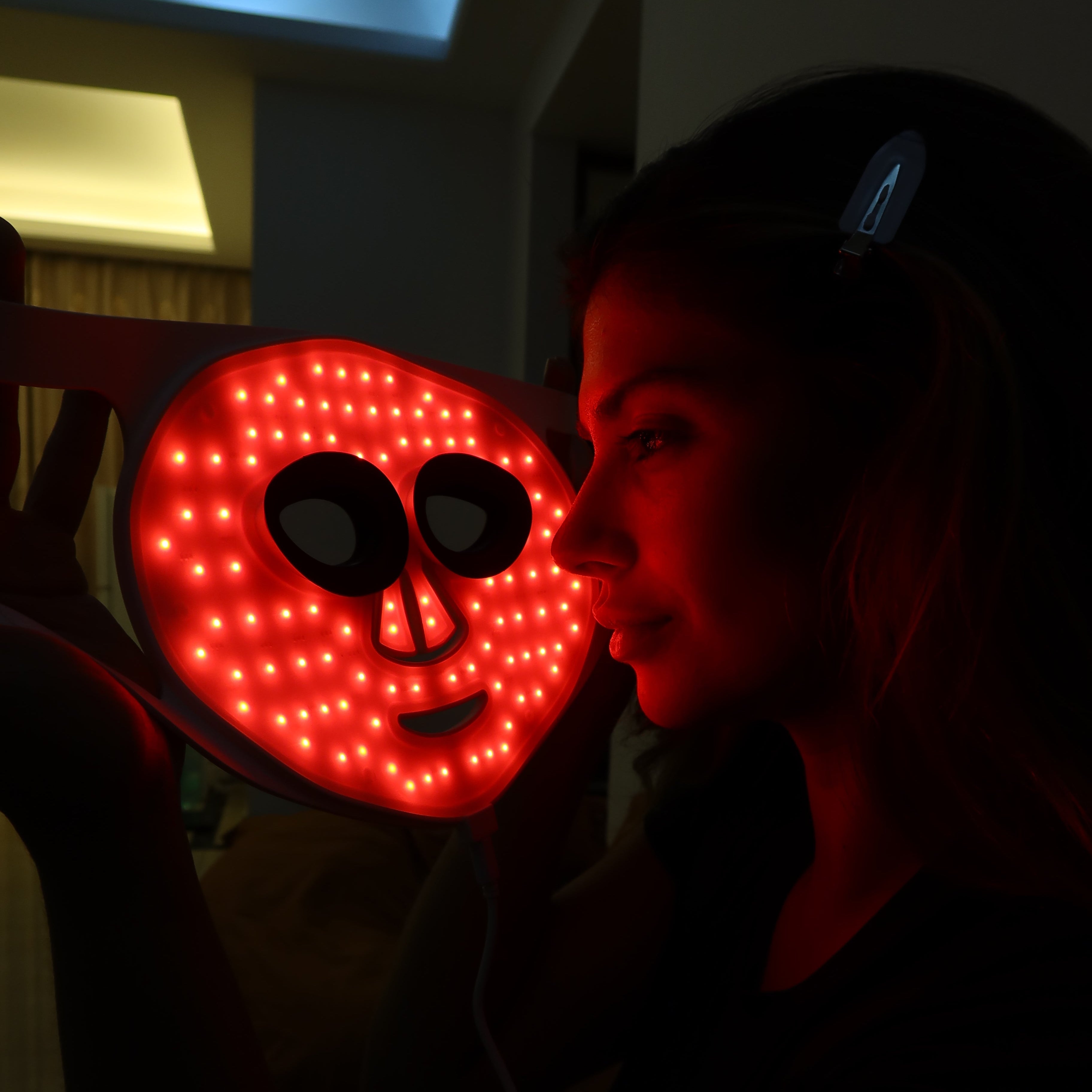 LED Face Mask | Red & Blue Light Skin Care Device