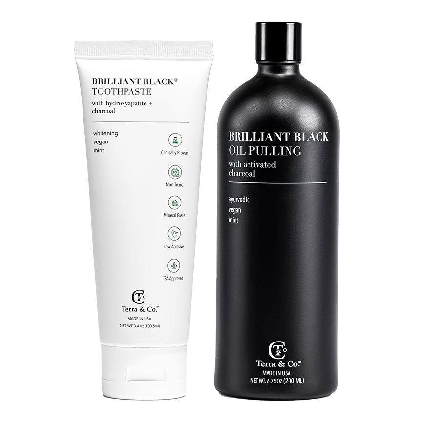 Brilliant Black Toothpaste Fluoride Free Activated Charcoal