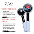 Stainless Steel Ice Globes for Face Massage & Skin Cooling