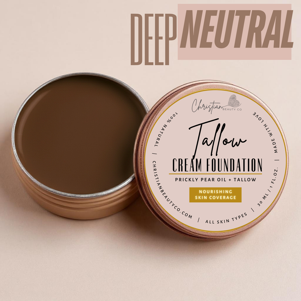 Tallow Cream Foundation | Buildable Coverage with Grass-Fed Tallow