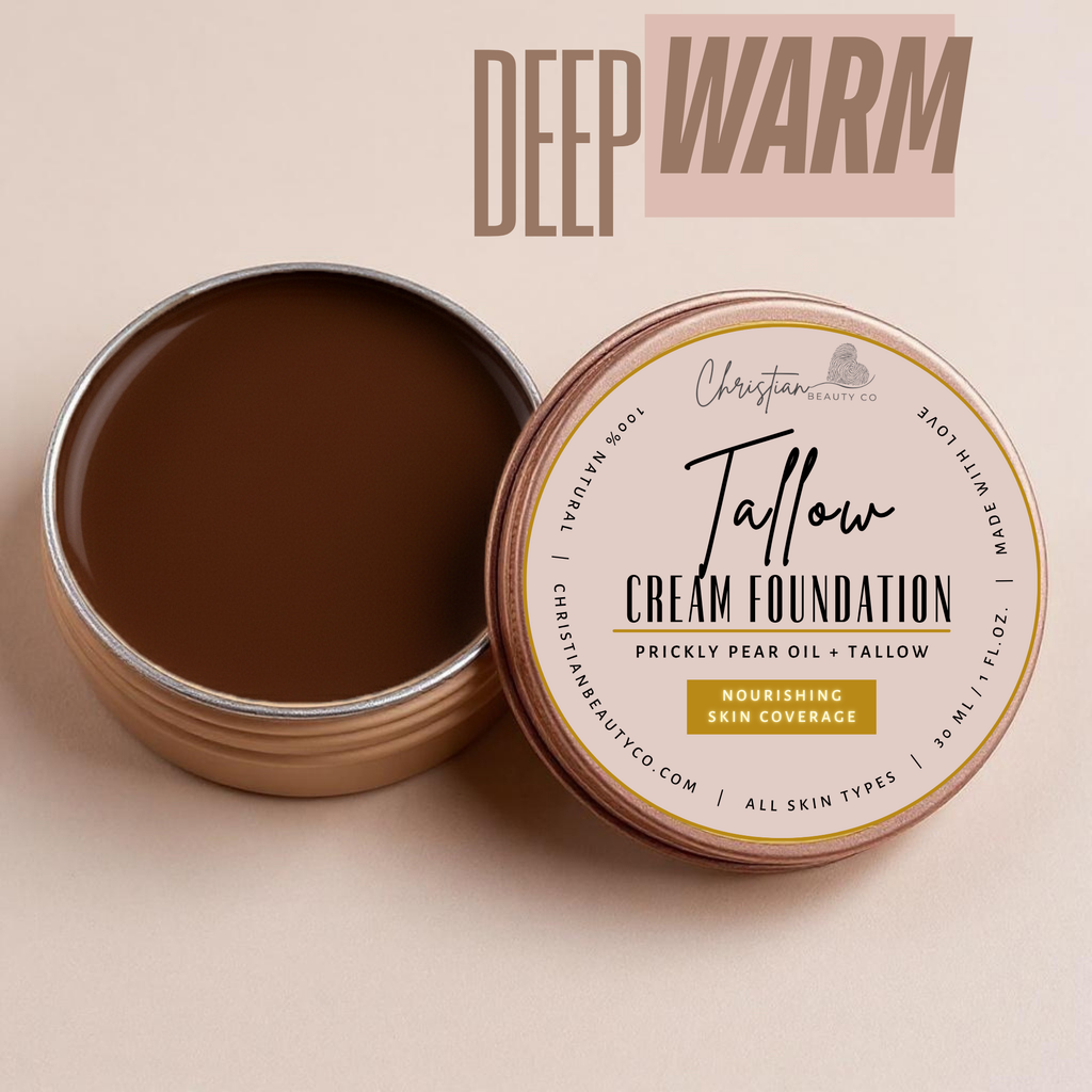 Tallow Cream Foundation | Buildable Coverage with Grass-Fed Tallow