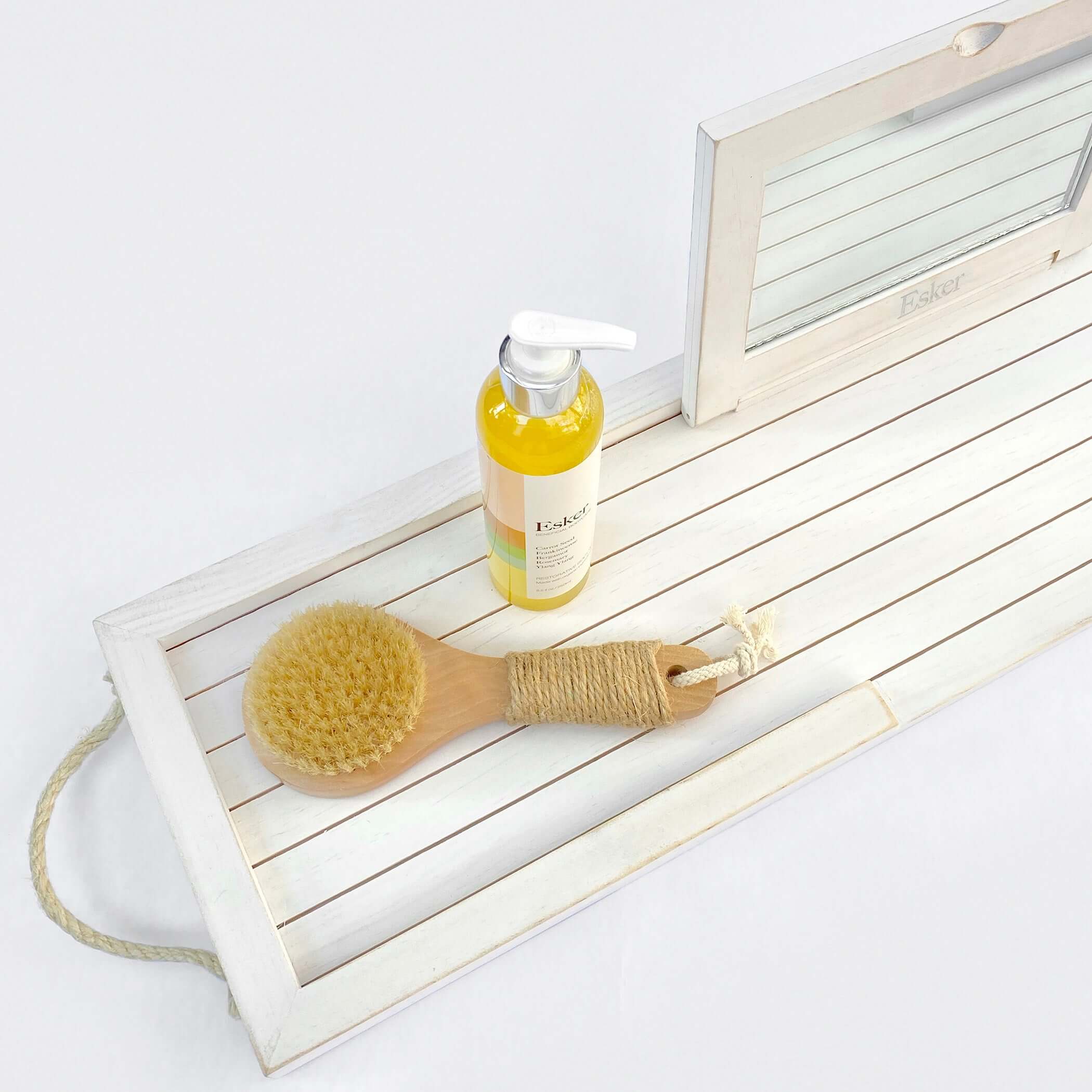 Bath Board - FSC Certified Pine Wood Bath Caddy