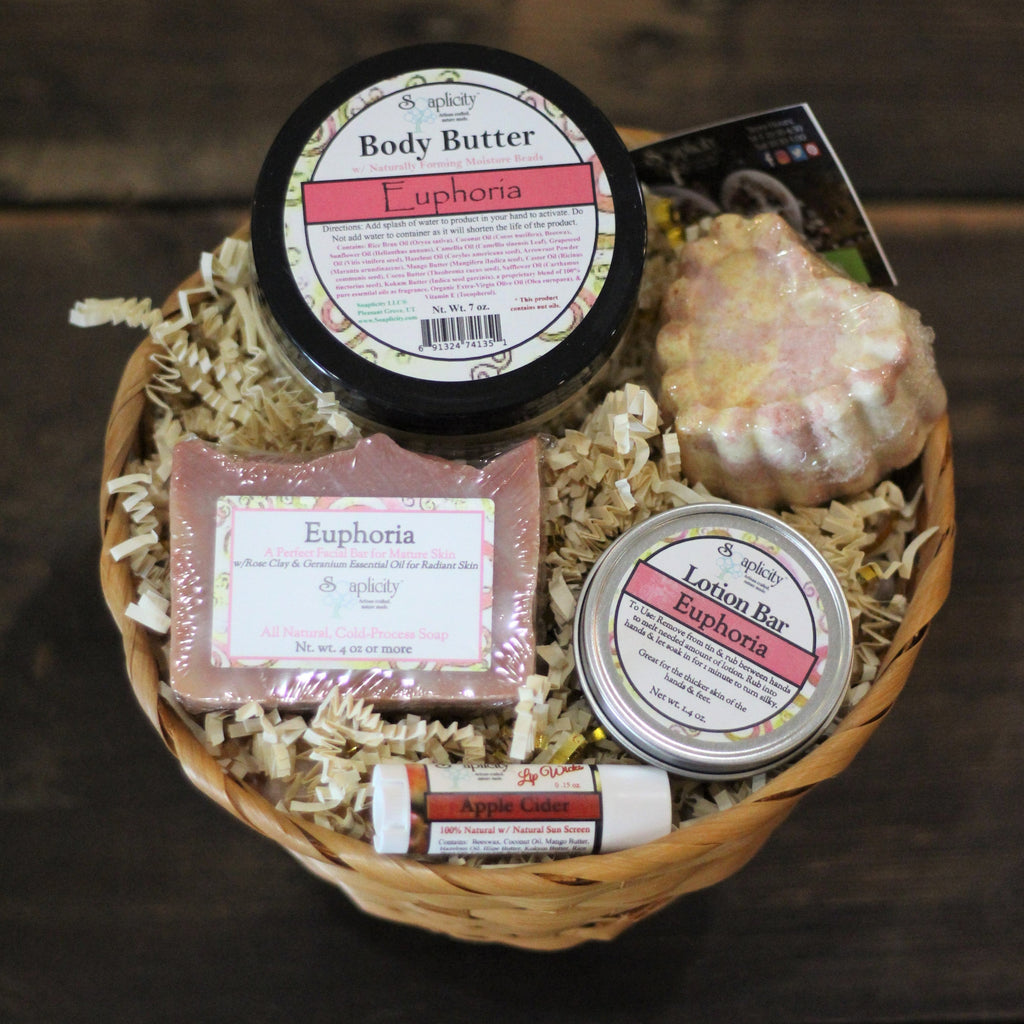 Medium Spa Gift Basket Set | Bath & Body Gift