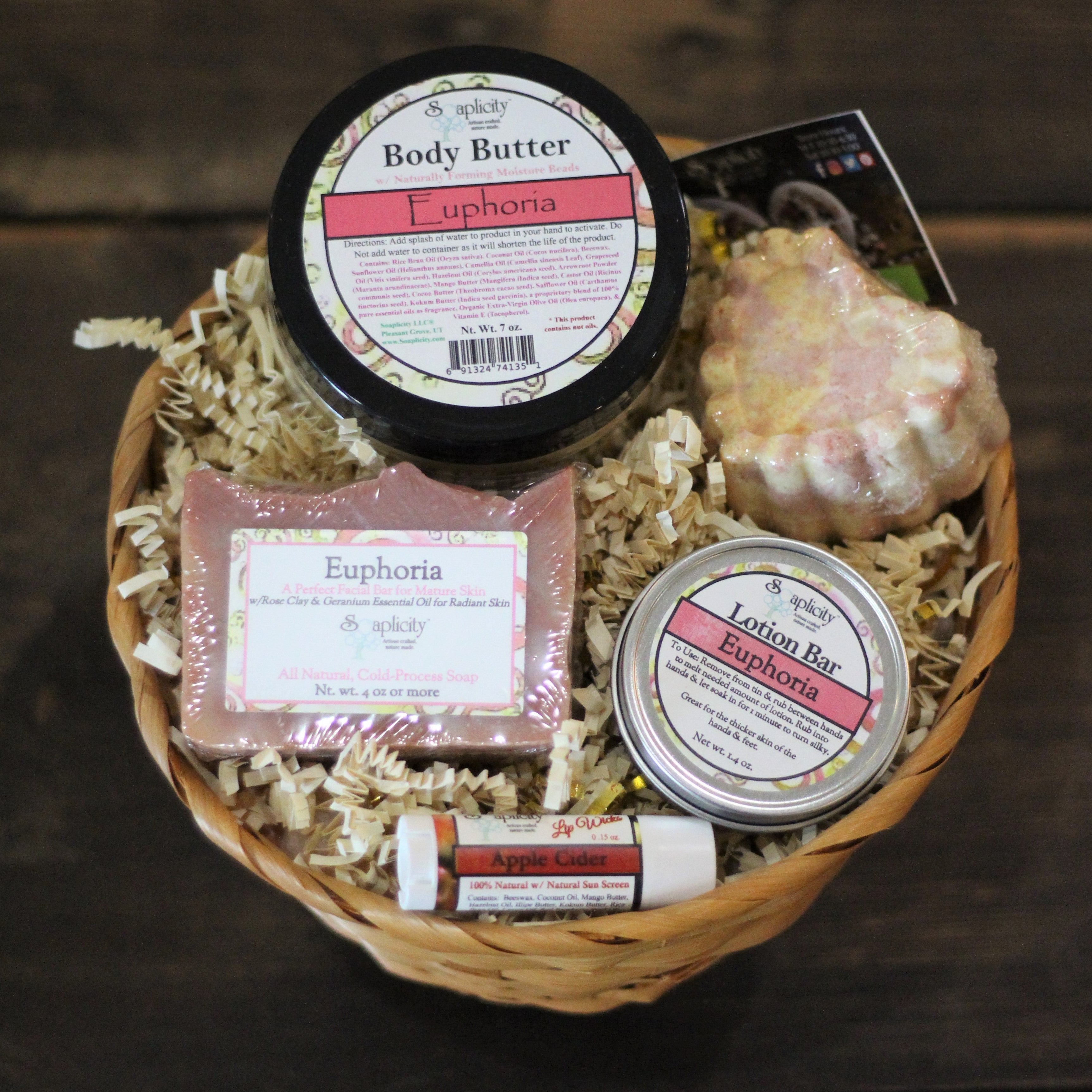 Medium Spa Gift Basket Set | Bath & Body Gift