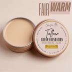 Tallow Cream Foundation | Buildable Coverage with Grass-Fed Tallow