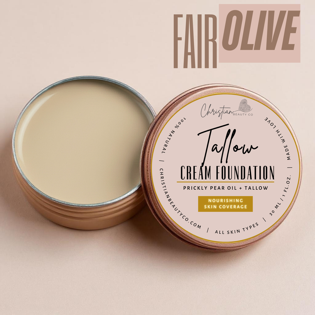 Tallow Cream Foundation | Buildable Coverage with Grass-Fed Tallow
