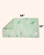 Fern and Daisy Cute Heating Pad - Ultra-Soft Machine Washable