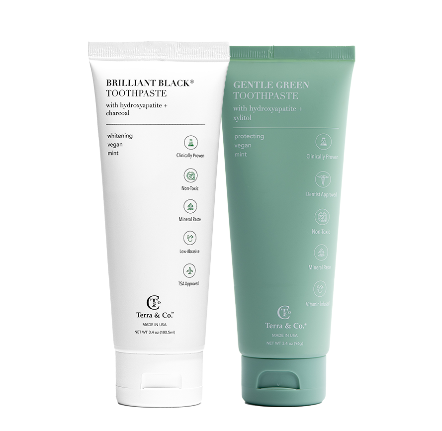 Brilliant Black Toothpaste Fluoride Free Activated Charcoal Whitening