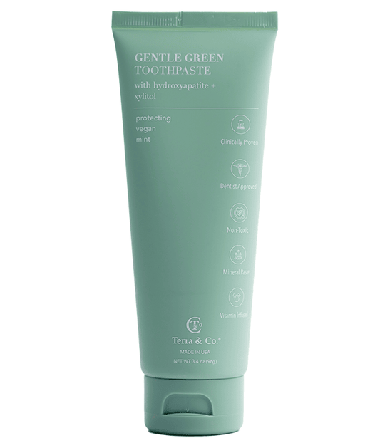Gentle Green Sensitive Toothpaste with Hydroxyapatite and B12 Fluoride Free