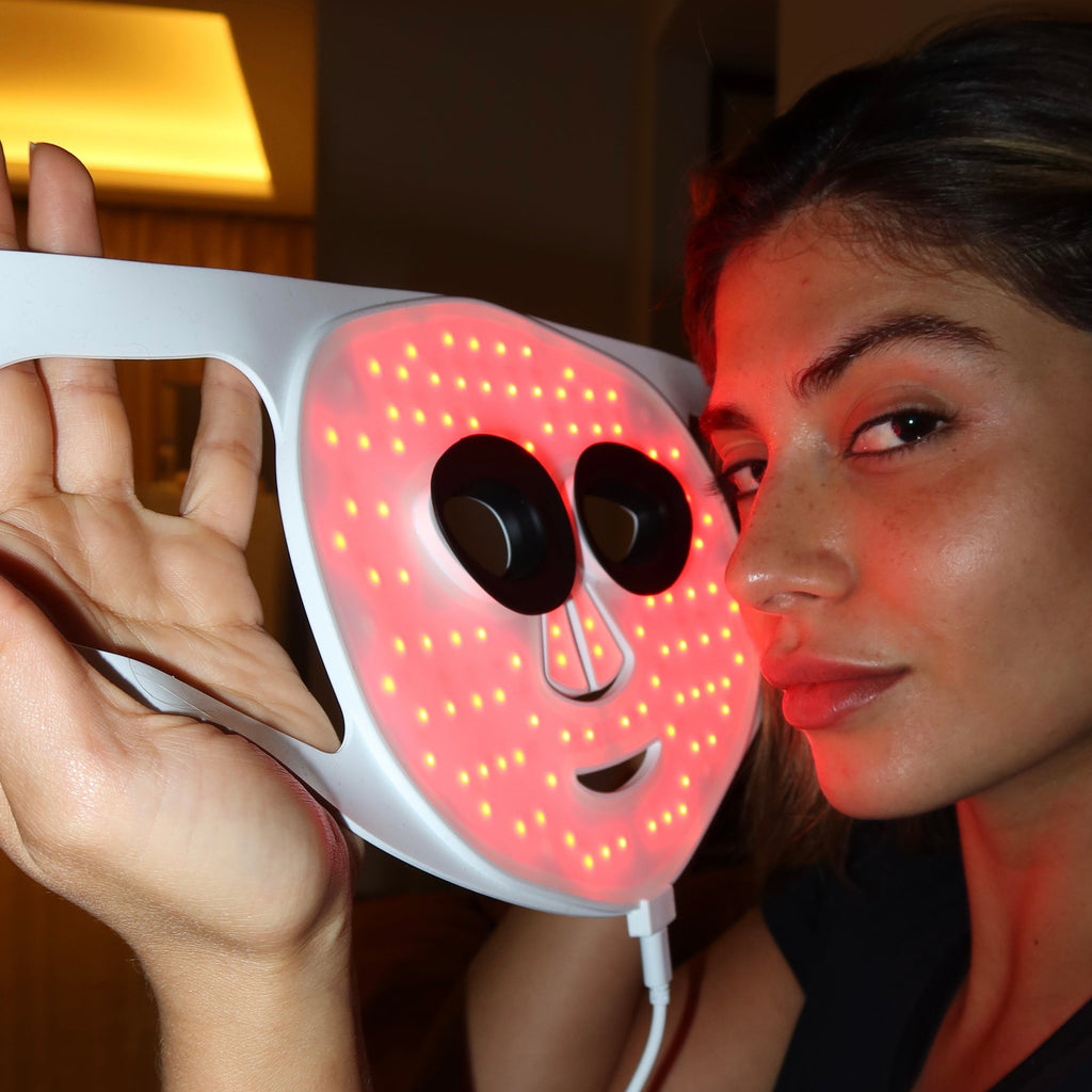 LED Face Mask | Red & Blue Light Skin Care Device