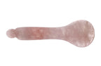 Rose Quartz Gua Sha Spoon - Precision Facial Massage Tool
