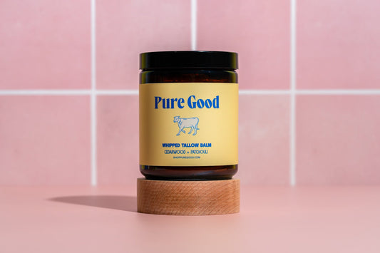 Cedarwood and Patchouli Tallow Balm
