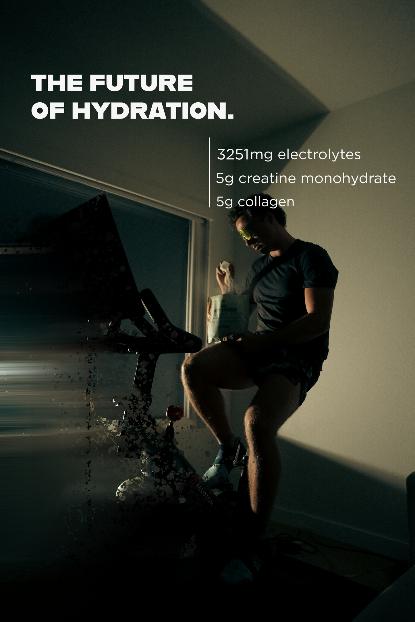 Optimize Hydration+ Electrolyte Powder with Creatine & Collagen - 30 Day Supply