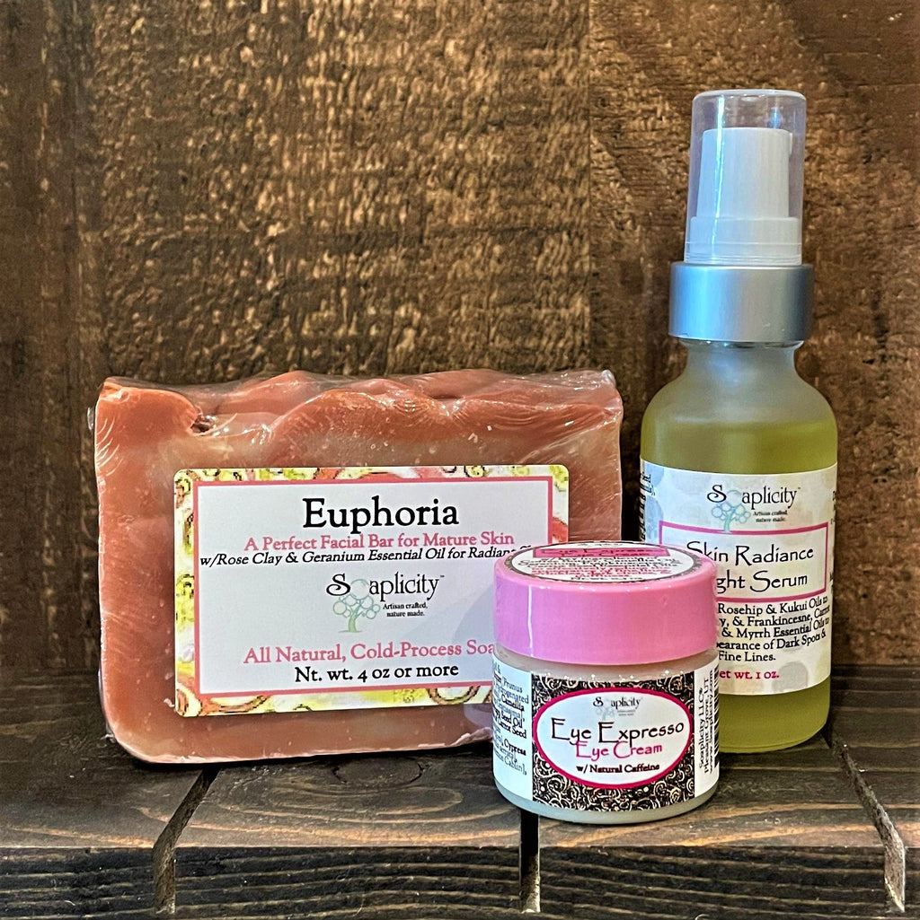 Time Warp Trio Skincare Set for Mature Skin - Customizable Bundle