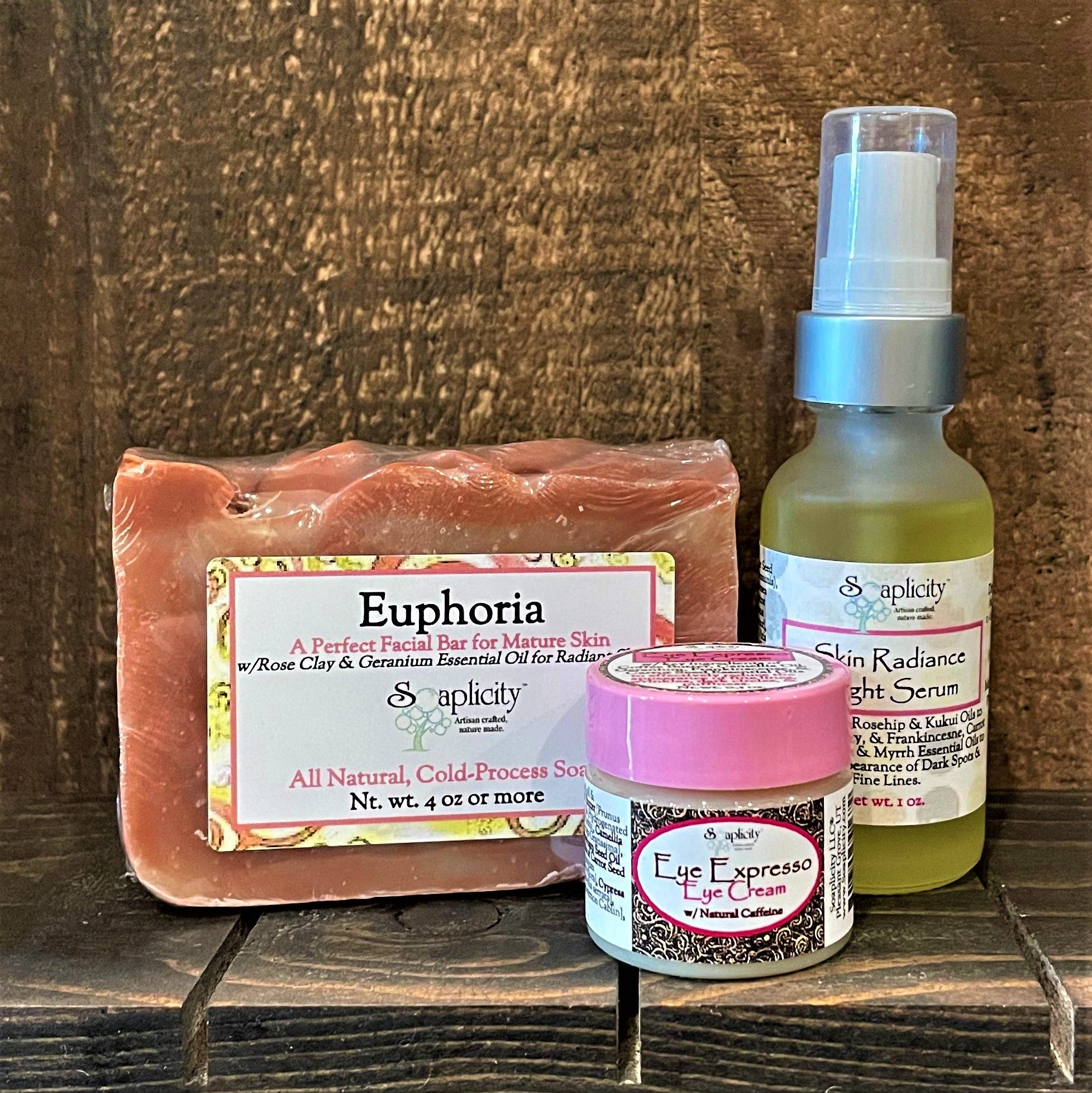 Time Warp Trio Skincare Set for Mature Skin - Customizable Bundle