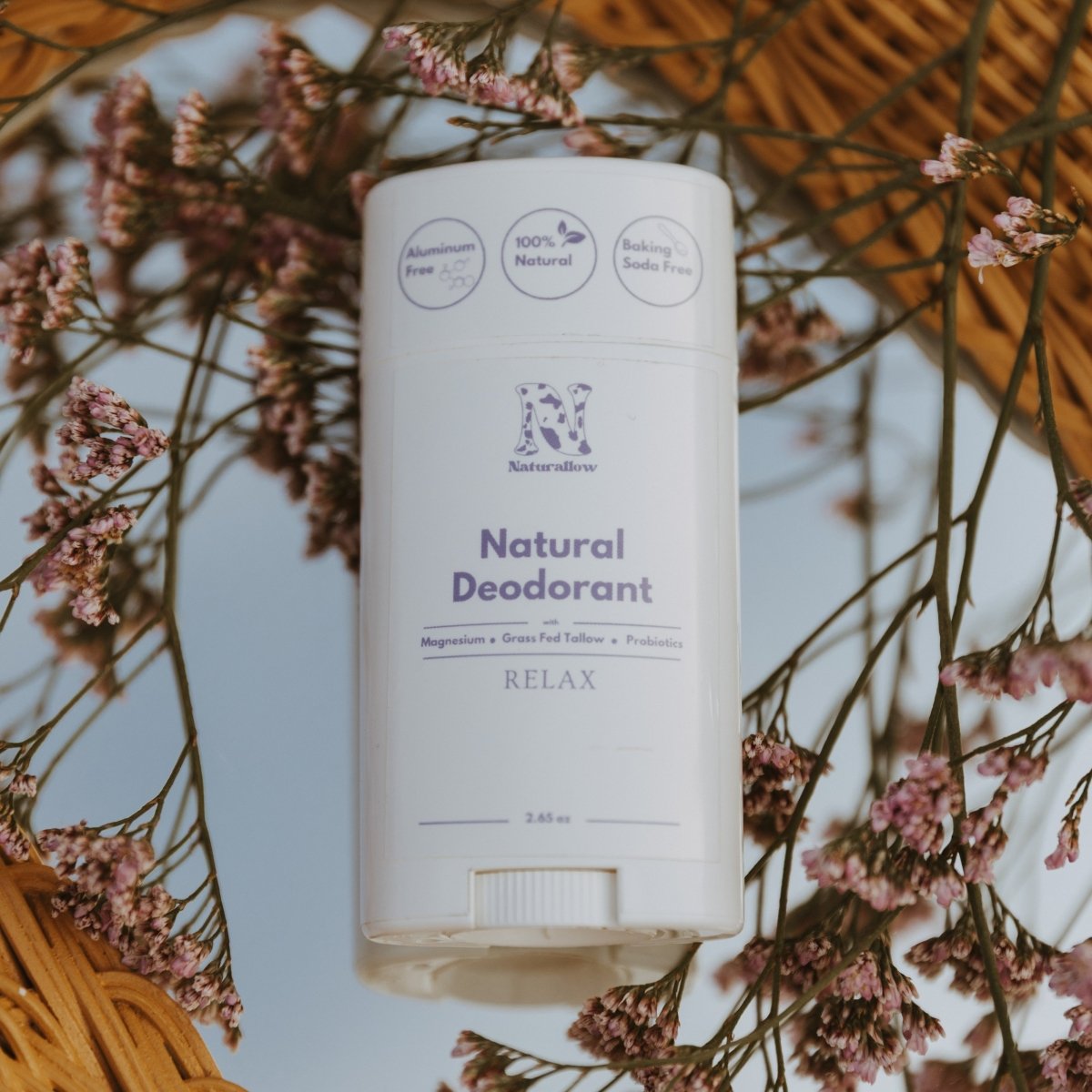 Natural Deodorant - Citrus Scent for Sensitive Skin